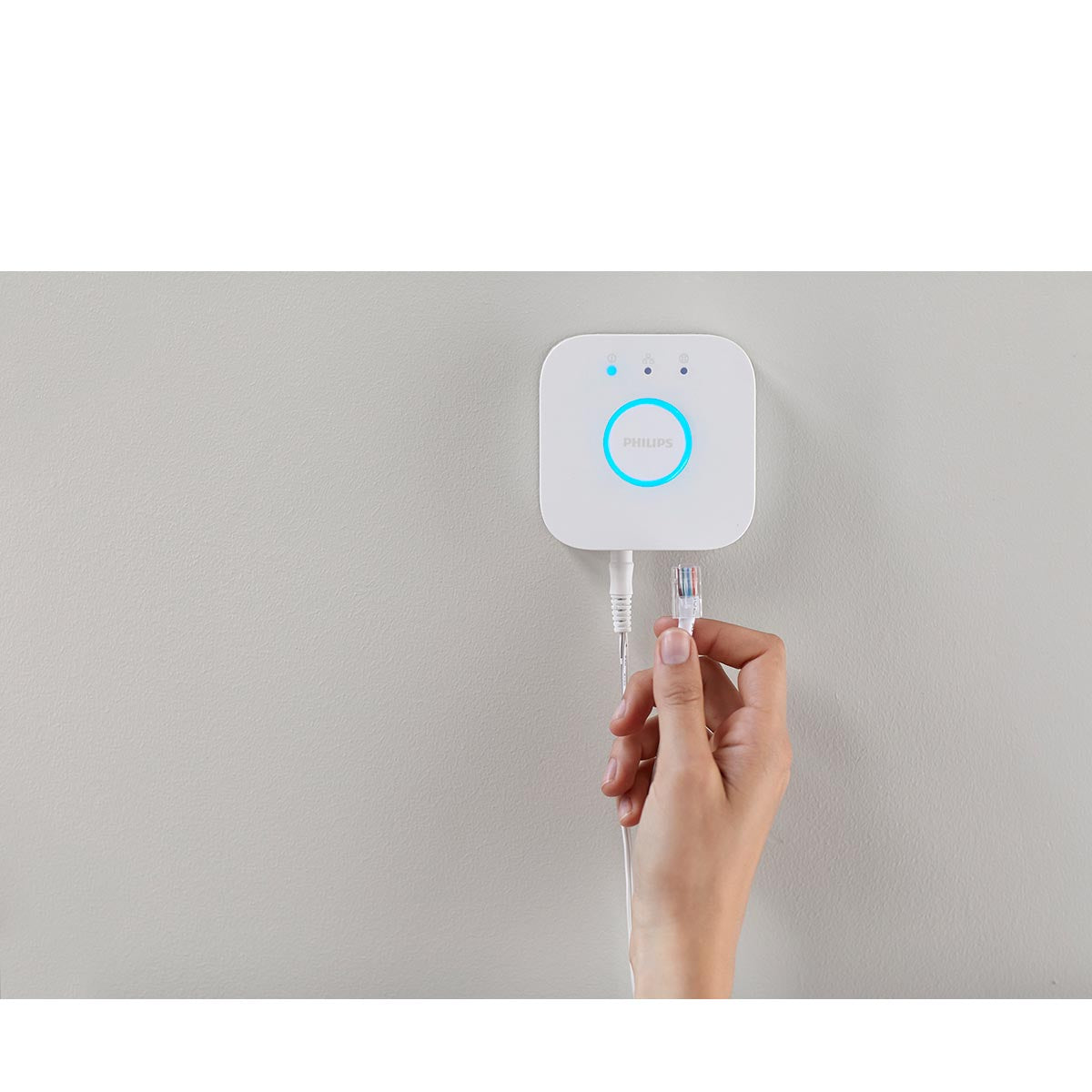 Bridge wireless Philips Hue, compatibil cu gama Hue, control iOS, Apple Home Kit - iSTYLE RO