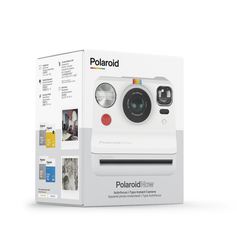 Camera Foto Instant Polaroid Now, Alb - iSTYLE RO