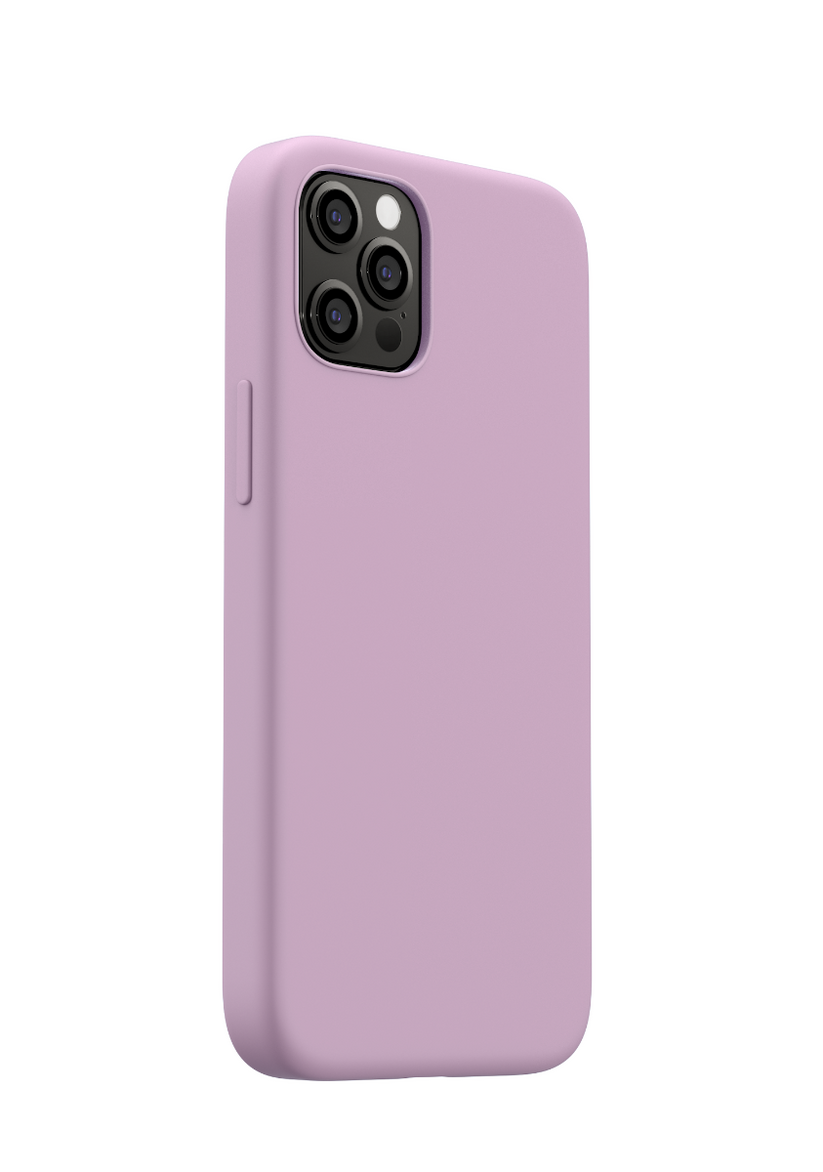 Husa de protectie NEXT ONE Silicon Case MagSafe pentru iPhone 12 si iPhone 12 Pro, Roz - iSTYLE RO
