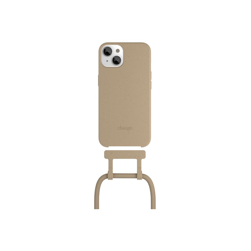 Husa de protectie Woodcessories Change Case pentru iPhone 14, Taupe - iSTYLE RO