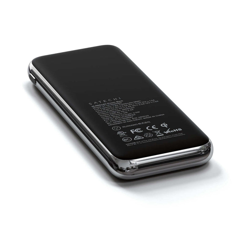 Baterie externa Satechi Quatro Wireless Power Bank - Space Grey - iSTYLE RO