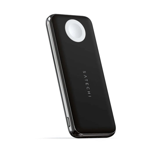 Baterie externa Satechi Quatro Wireless Power Bank - Space Grey - iSTYLE RO