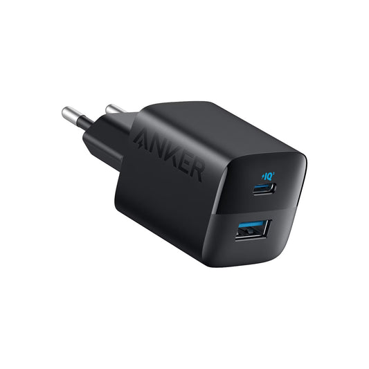 Adaptor priza Anker 33W, PowerIQ, 1 x USB Type-C, 1 x USB, Negru - iSTYLE RO