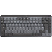 Tastatura Wireless Logitech MX Mechanical Perfomance Mini for Mac, Iluminata, Silentioasa, USB, BT, US INT, Space Grey - iSTYLE RO