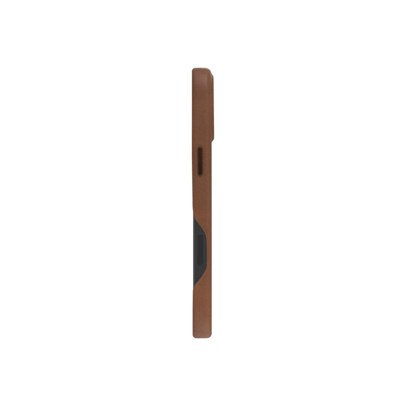 Husa de protectie Dbramante1928 din piele pentru iPhone 16 Plus, Roskilde, Maro - iSTYLE RO