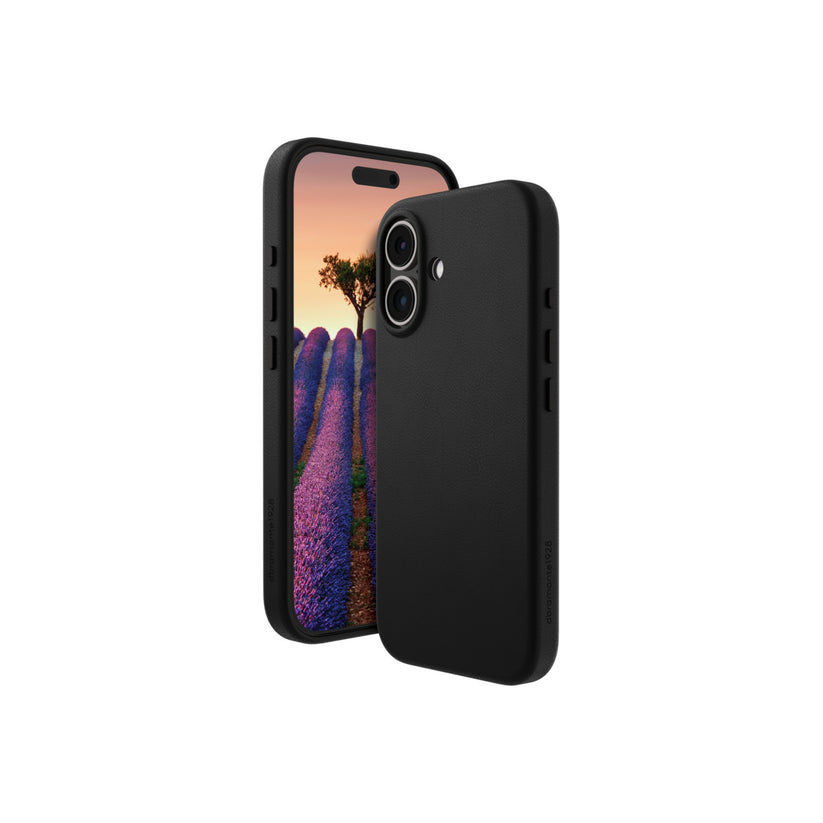 Husa de protectie Dbramante1928 din piele pentru iPhone 16 Plus, Roskilde, Negru - iSTYLE RO