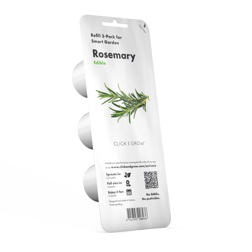 Capsule Click & Grow cu seminte si substrat de rozmarin 3buc - iSTYLE RO