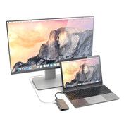 Satechi Aluminium TYPE-C Multi-Port Adapter (HDMI 4K,3x USB 3.0,MicroSD,Ethernet), Space Grey - iSTYLE RO