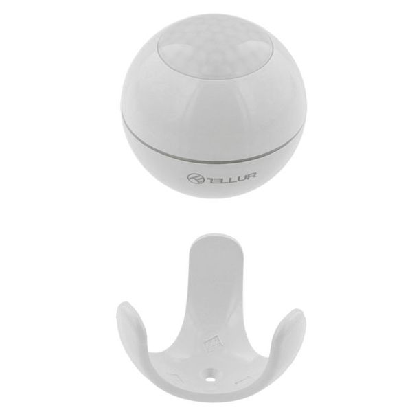 Senzor de miscare WiFi Tellur, PIR, Alb - iSTYLE RO