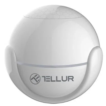 Senzor de miscare WiFi Tellur, PIR, Alb - iSTYLE RO