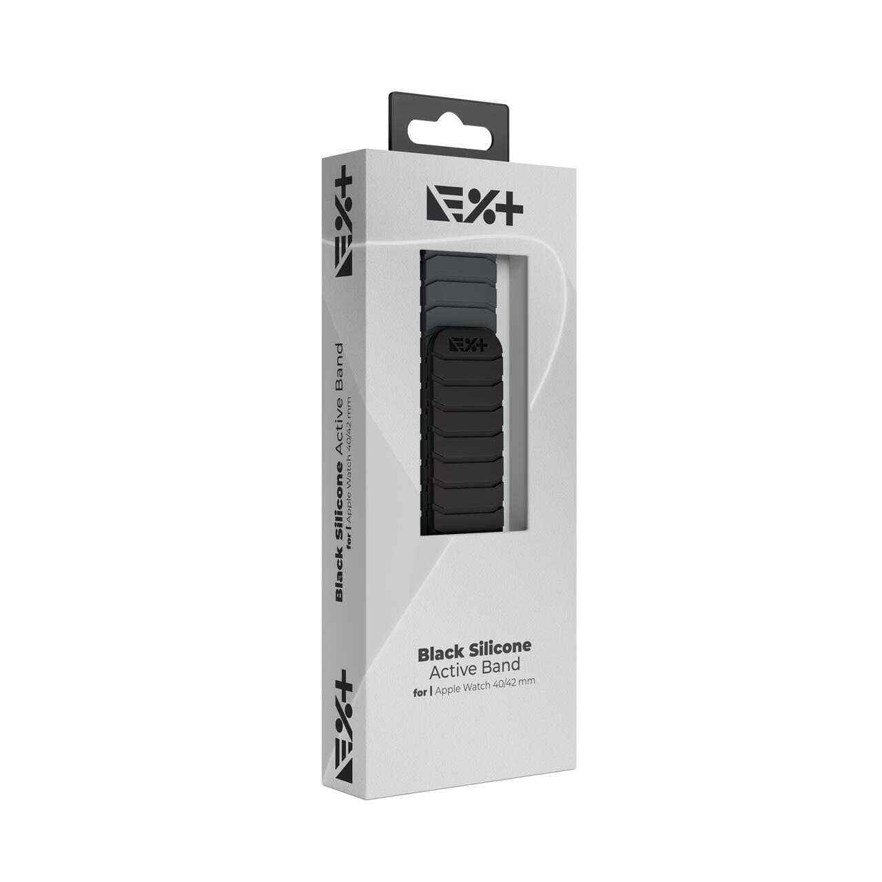 Curea NOA Magnetic Switch Band pentru Apple Watch 38-42mm | Negru-Gri