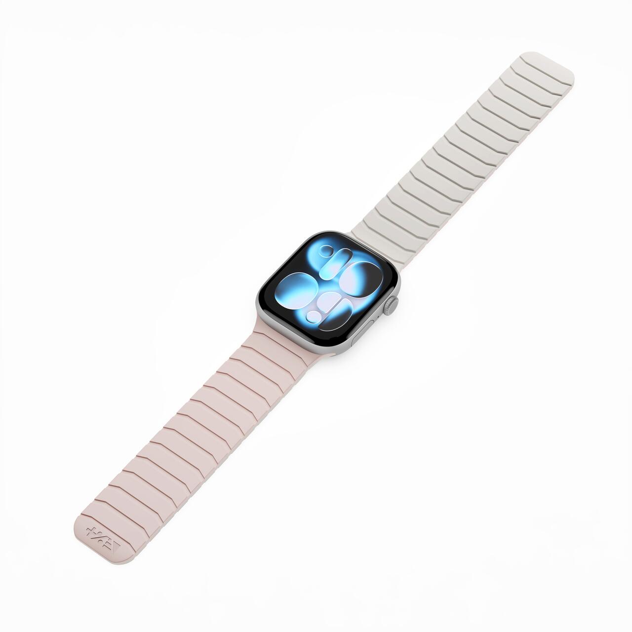 Curea NOA Magnetic Switch Band pentru Apple Watch 38-42mm | Roz-Bej