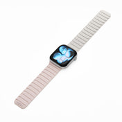 Curea NOA Magnetic Switch Band pentru Apple Watch 38-42mm | Roz-Bej