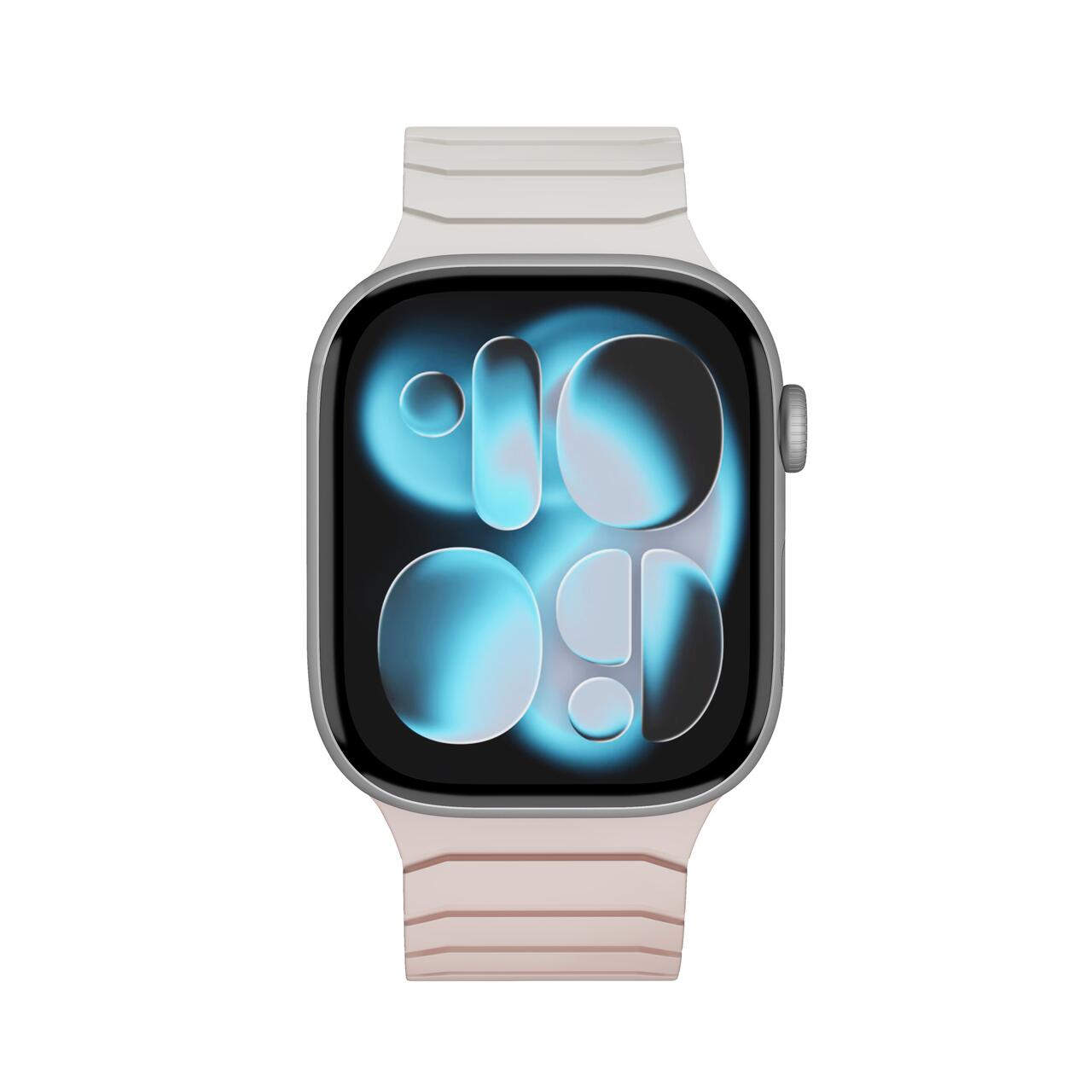 Curea NOA Magnetic Switch Band pentru Apple Watch 38-42mm | Roz-Bej