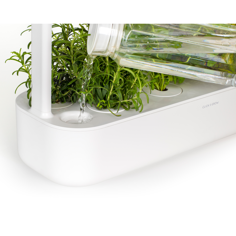Gradina inteligenta Click & Grow Smart Garden 9, cu lampa LED, Alb - iSTYLE RO