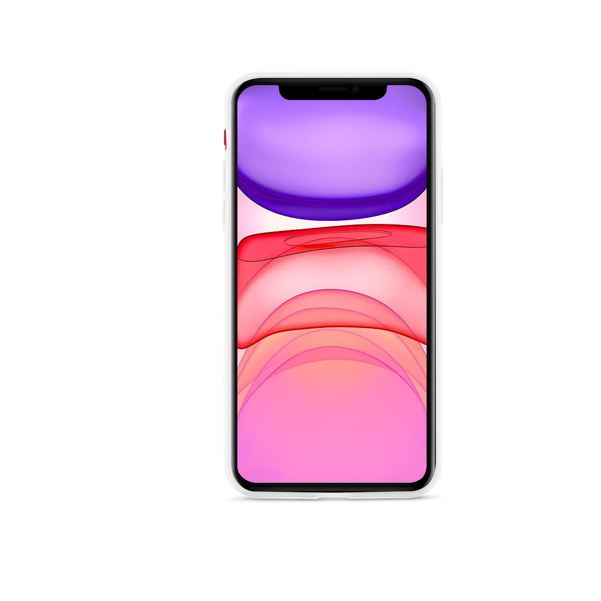 Husa de protectie iPhone 11, Silicon, Alb Transparent - iSTYLE RO