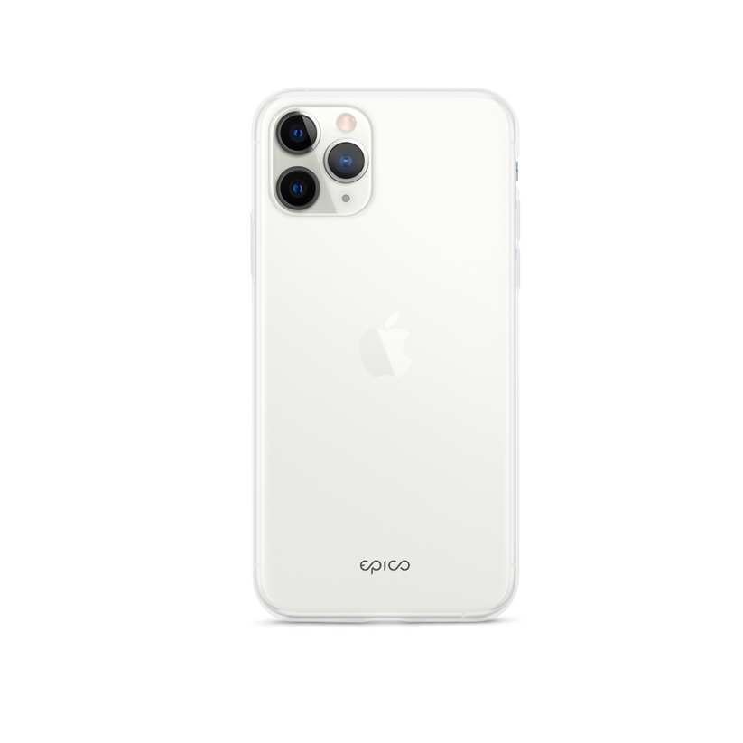 Husa de protectie Epico pentru iPhone 11 Pro, Silicon, Alb Transparent - iSTYLE RO