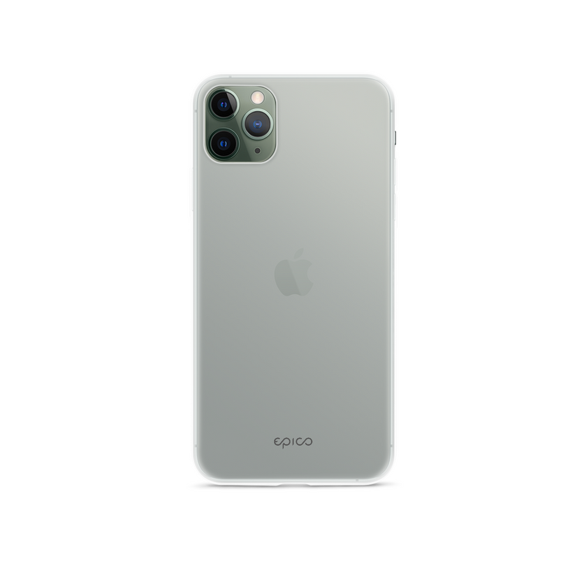 Husa de protectie Epico pentru iPhone 11 Pro Max, Silicon, Alb Transparent - iSTYLE RO