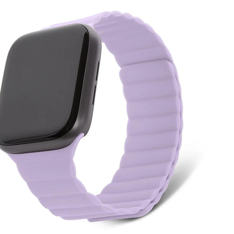 Curea magnetică DECODED pentru Apple Watch 45/44/42, Mov - iSTYLE RO