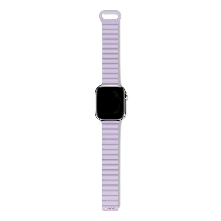 Curea magnetică DECODED pentru Apple Watch 41/40/38MM, Silicon, Mov - iSTYLE RO