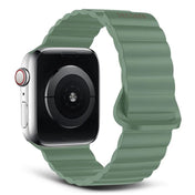 Curea magnetică DECODED pentru Apple Watch 41/40/38MM, Silicon, Verde - iSTYLE RO