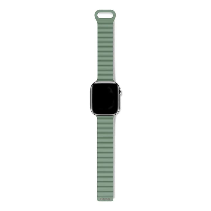 Curea magnetică DECODED pentru Apple Watch 41/40/38MM, Silicon, Verde - iSTYLE RO
