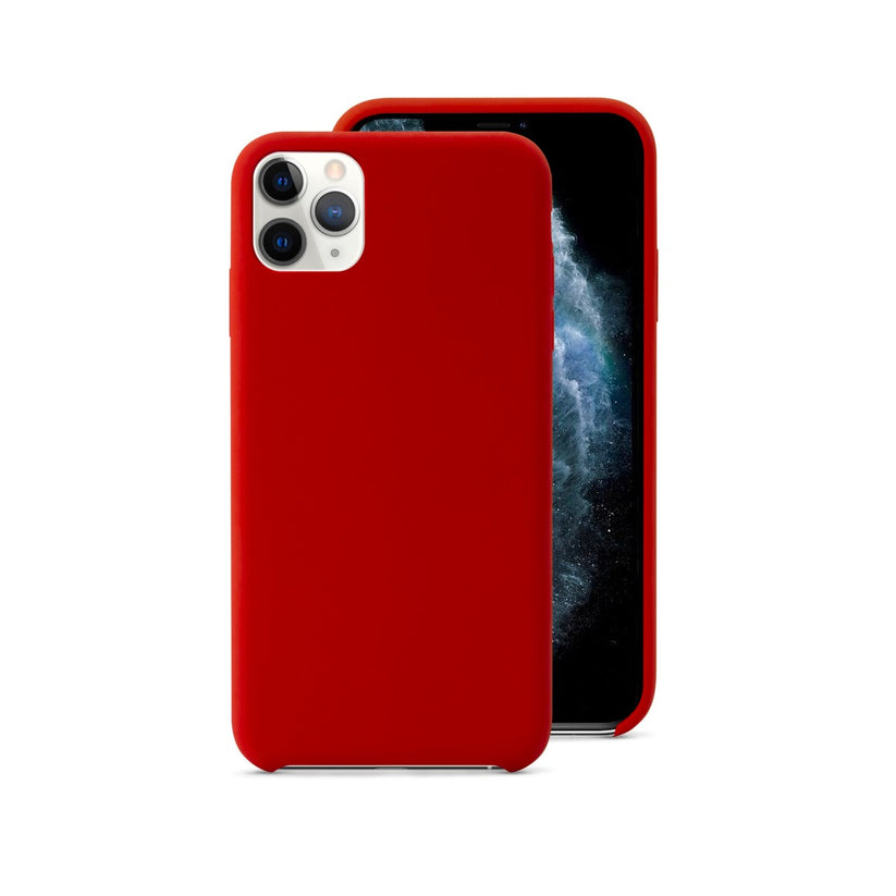 Husa de protectie Epico pentru iPhone 11 Pro Max Silicon, Rosu - iSTYLE RO