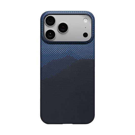 Husa de protectie PITAKA pentru iPhone 17 Pro Max, Albastru/Negru