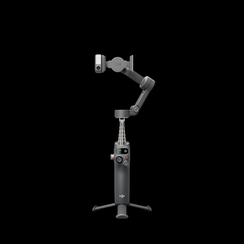 Sistem de stabilizare DJI Osmo Mobile 7P, Bluetooth 5.1, 3 axe, autonomie 10 ore, Trepied incorporat - iSTYLE RO