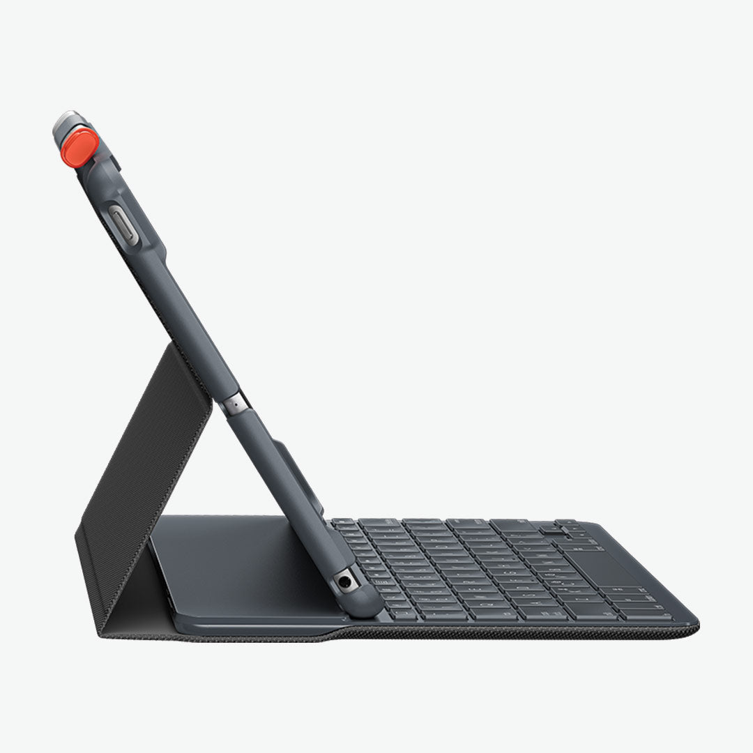 Resigilat: Husa cu tastatura Logitech Slim Folio pentru iPad (gen 7,8,9), Black - iSTYLE RO