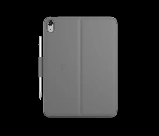 Husa cu tastatura Logitech Slim Folio pentru iPad 10, US, Gri - iSTYLE RO