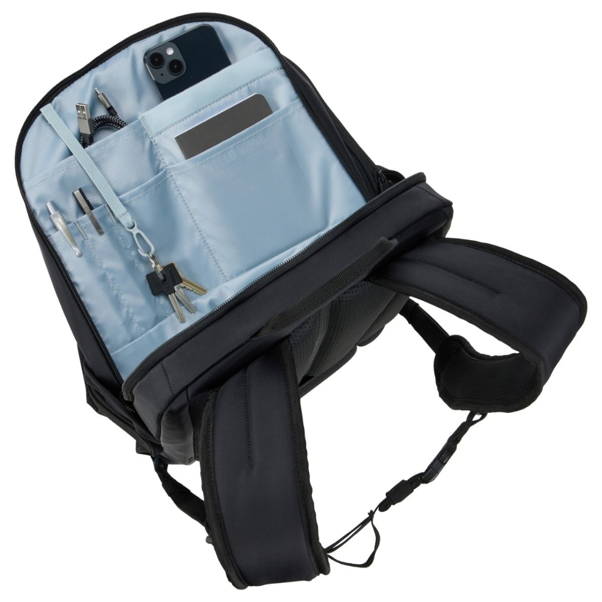 Rucsac urban cu compartiment laptop, Thule, EnRoute, 23L, Negru