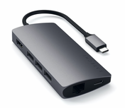 Docking station Satechi Aluminum TYPE-C Multi-Port, Space Grey - iSTYLE RO