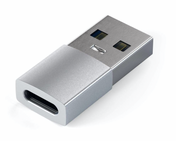 Adaptor Satechi din aluminiu USB-A la USB-C, Argintiu - iSTYLE RO