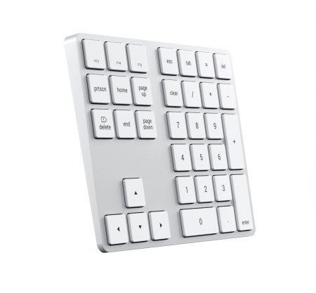 Extensie tastatura Satechi Aluminum Bluetooth Keypad - Silver - iSTYLE RO