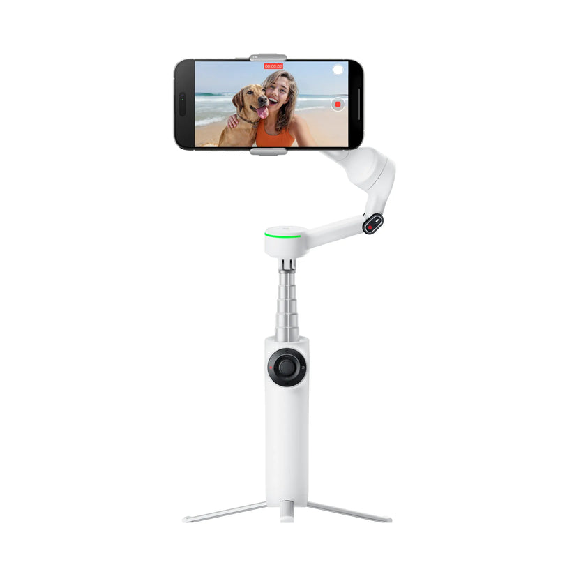 Stabilizator Mobi Insta360 Flow 2 Pro Creator Kit Stone White - iSTYLE RO