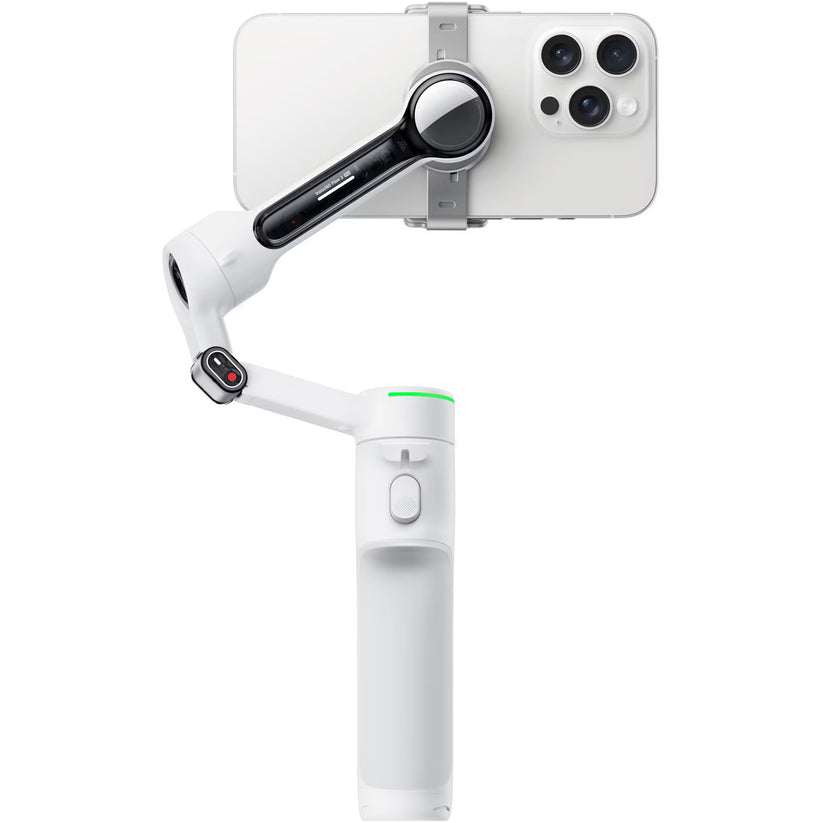 Stabilizator Mobi Insta360 Flow 2 Pro Standard Stone White - iSTYLE RO