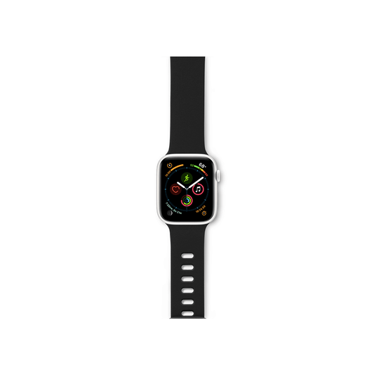Curea Epico pentru Apple Watch 42/44/45mm Silicon Negru - iSTYLE RO