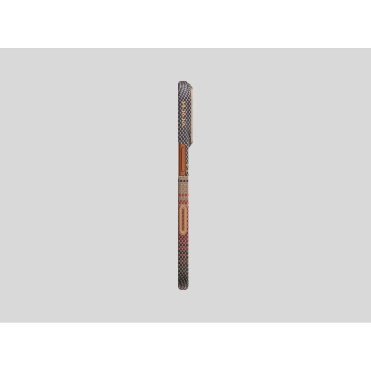 Husa de protectie PITAKA pentru iPhone Air, Portocaliu/Maro