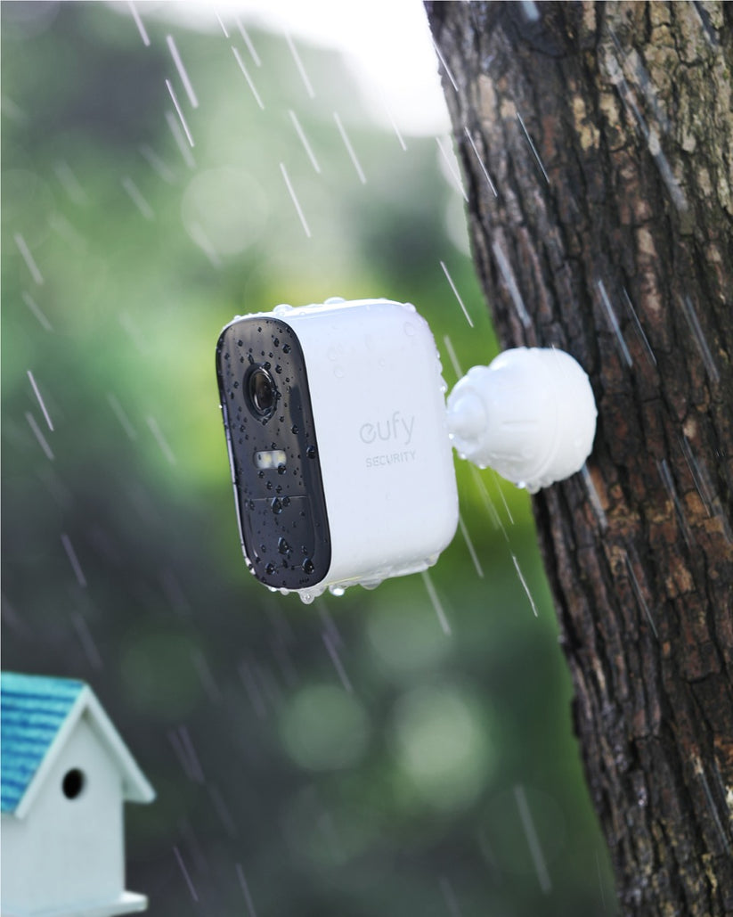 Sistem de supraveghere video eufyCam 2C Security wireless, HD 1080p, 2.1 MP, IP67, Nightvision, 2 camere video - iSTYLE RO