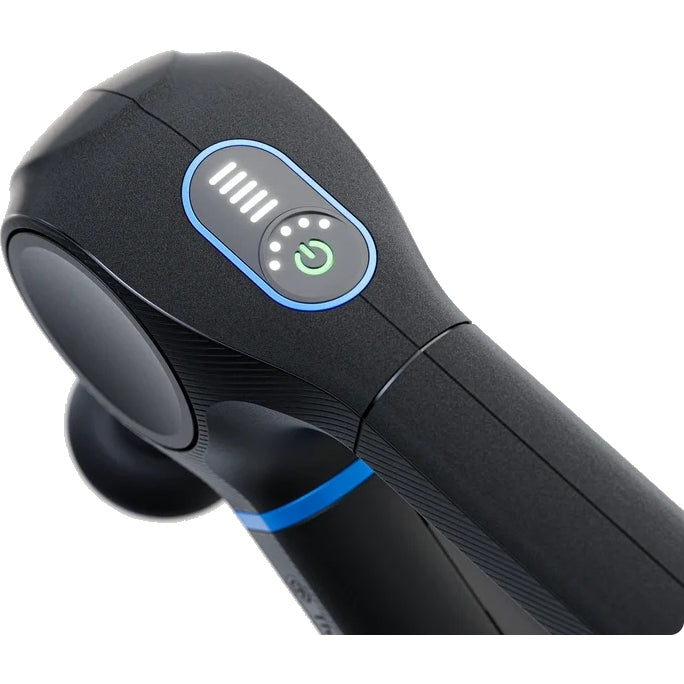 Aparat de masaj cu vibratie Therabody Theragun Prime G6, 5 trepte viteza, 2 capete masaj, Bluetooth, Negru