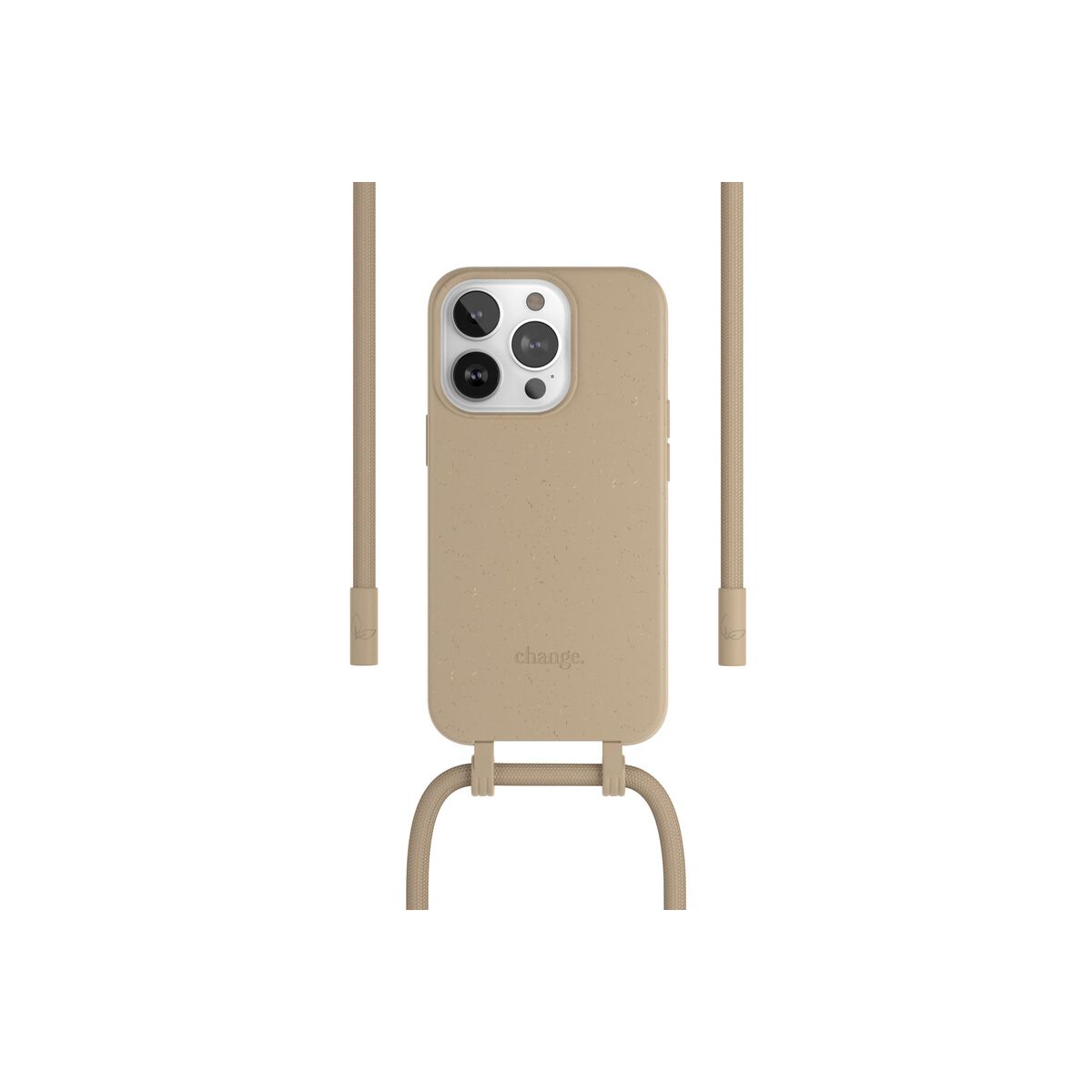 Husa de protectie Woodcessories Change Case pentru iPhone 14 Pro, Taupe - iSTYLE RO