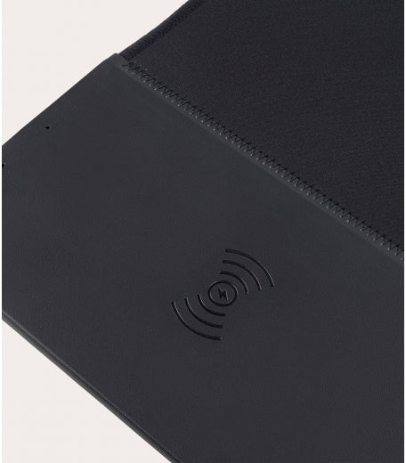 Mousepad Tucano cu incarcator wireless integrat, Negru - iSTYLE RO