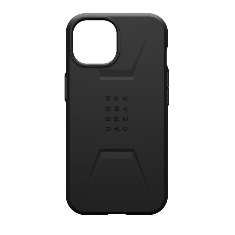 Husa de protectie UAG Civilian cu MagSafe pentru iPhone 15, Negru - iSTYLE RO