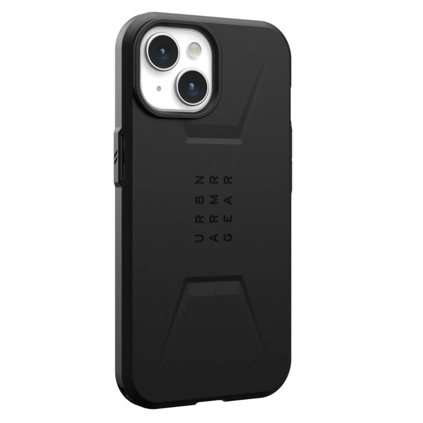 Husa de protectie UAG Civilian cu MagSafe pentru iPhone 15, Negru - iSTYLE RO