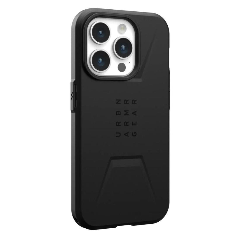 Husa de protectie UAG Civilian cu MagSafe pentru iPhone 15 Pro Max, Negru - iSTYLE RO
