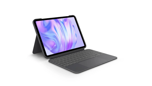 Husa cu tastatura Logitech Combo Touch pentru iPad Pro 11" M4, Negru, layout US - iSTYLE RO
