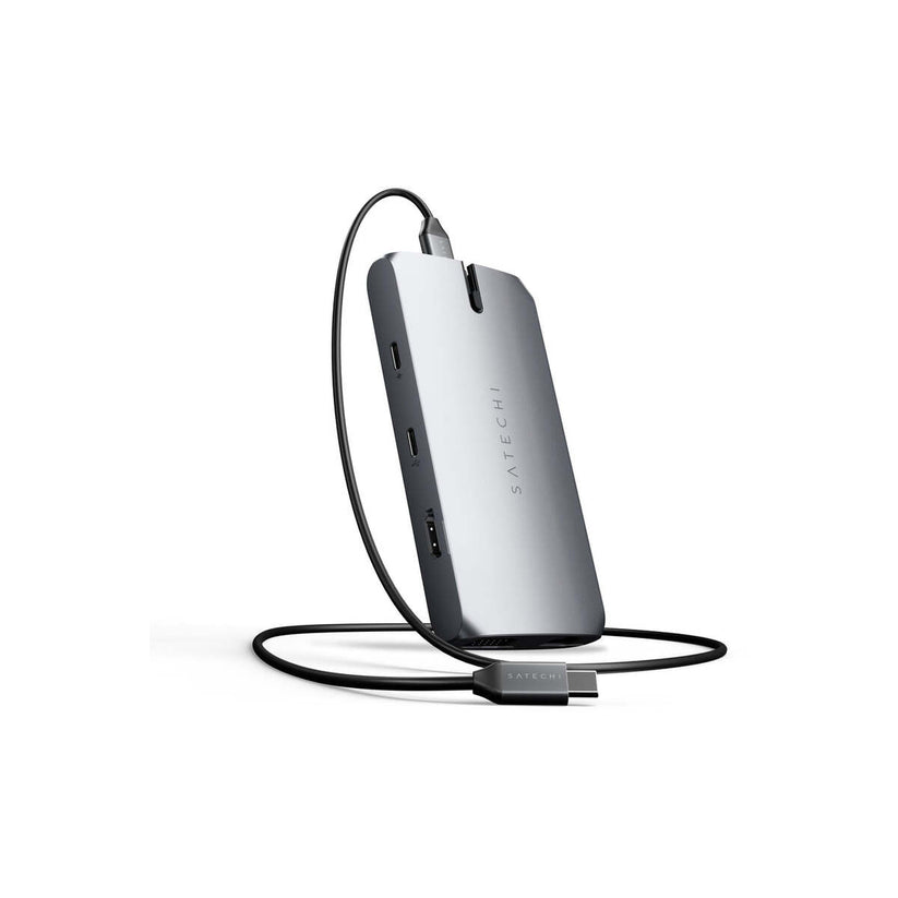 Adaptor multiport Satechi USB-C on-the-go, Space Grey - iSTYLE RO