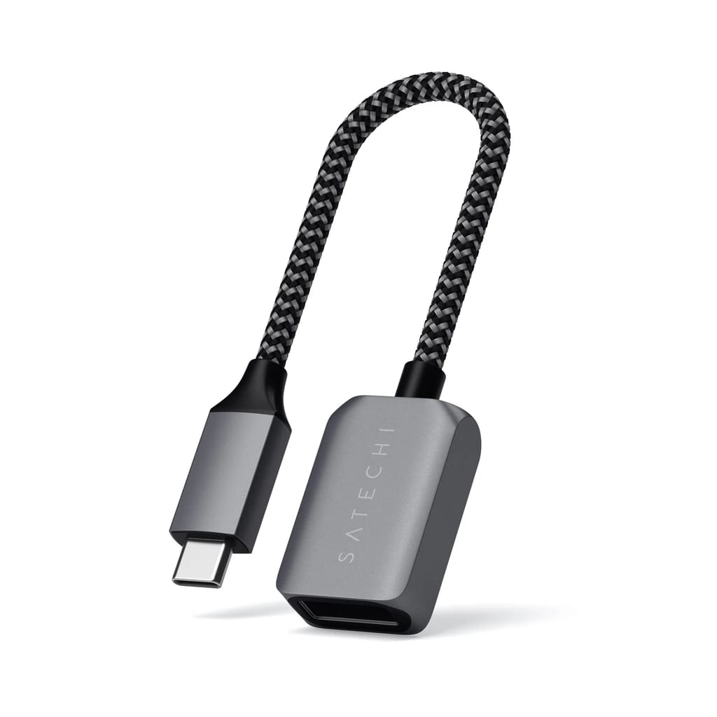 Adaptor Satechi USB-C la USB 3.0 Adapter - Space Grey - iSTYLE RO
