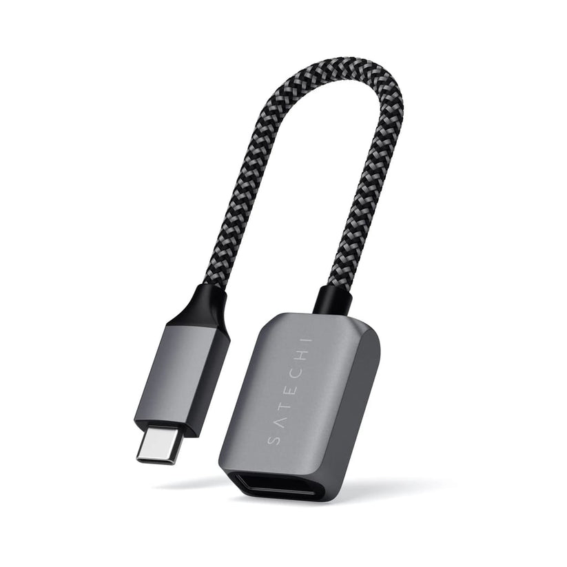 Adaptor Satechi USB-C la USB 3.0 Adapter - Space Grey - iSTYLE RO